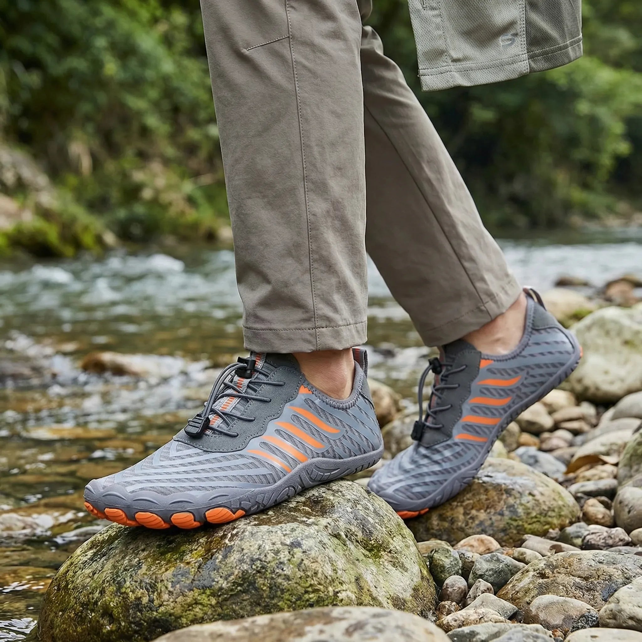 Wasserschuh Barfuß-Stil schnelltrocknend rutschfest Unisex