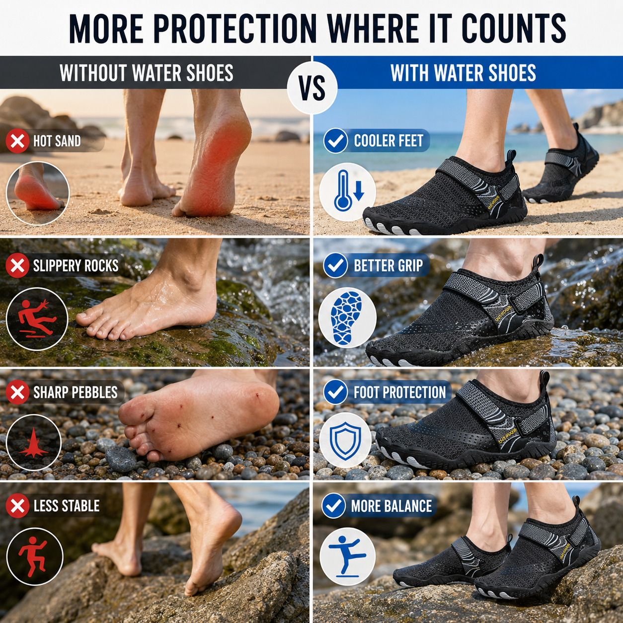 Naturnarr | Tidewade Fünf-Zehen-Schnelltrocknende Wasserschuhe